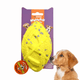 FOFOS ETPU RUGBY BALL FETCH DOG YELLOW TOY