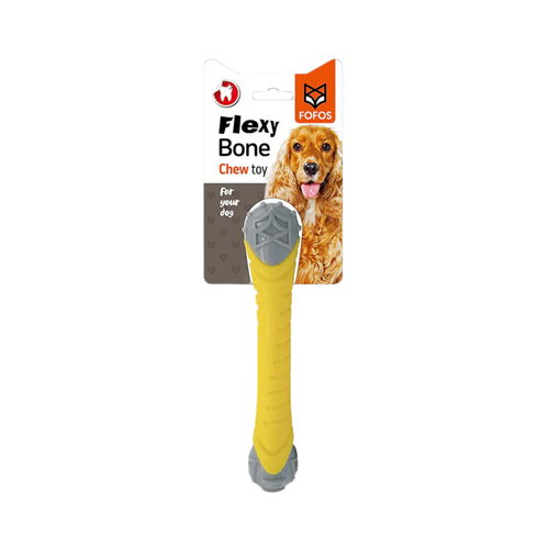 FOFOS FLEXY BONE CHEW TOY (L) - Animeal