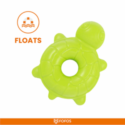 FOFOS OCEAN ANIMAL CHEWING SQUEAKY TURTLE TOY - Animeal