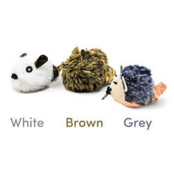 FOFOS PULL STRING & SOUND CHIP MOUSE WHITE - Animeal