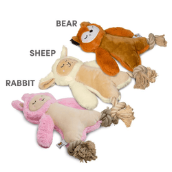 FOFOS ROPELEG PLUSH RABBIT - Animeal