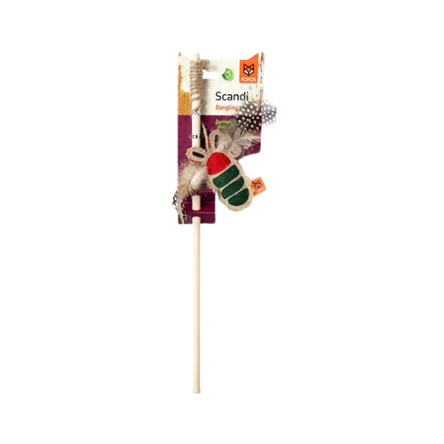 FOFOS SCANDI BEETLE WITH 40CM WOODEN STICK - Animeal
