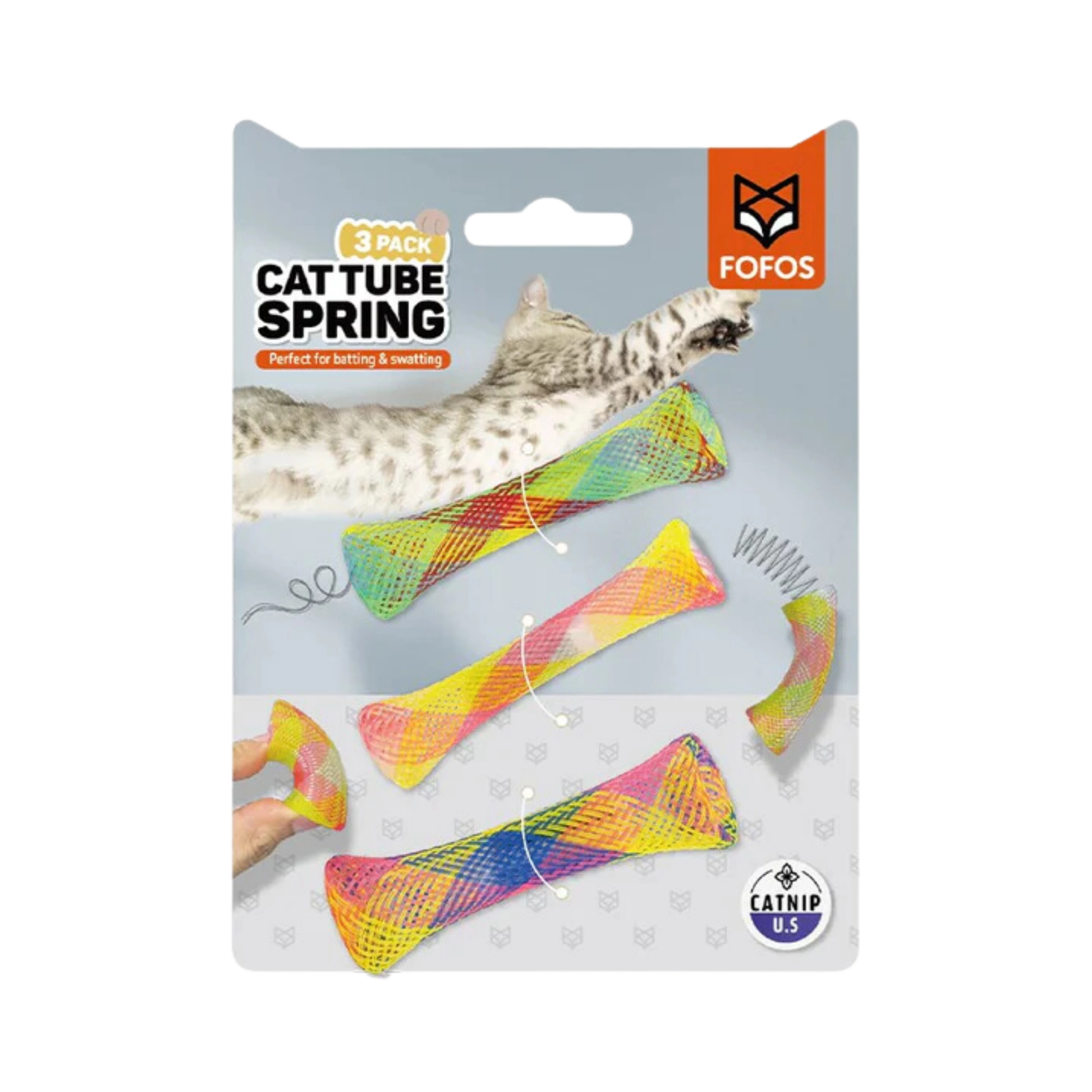 AnimealFOFOS SPRING TUBE CAT TOY - Upto 15% Off - Animeal