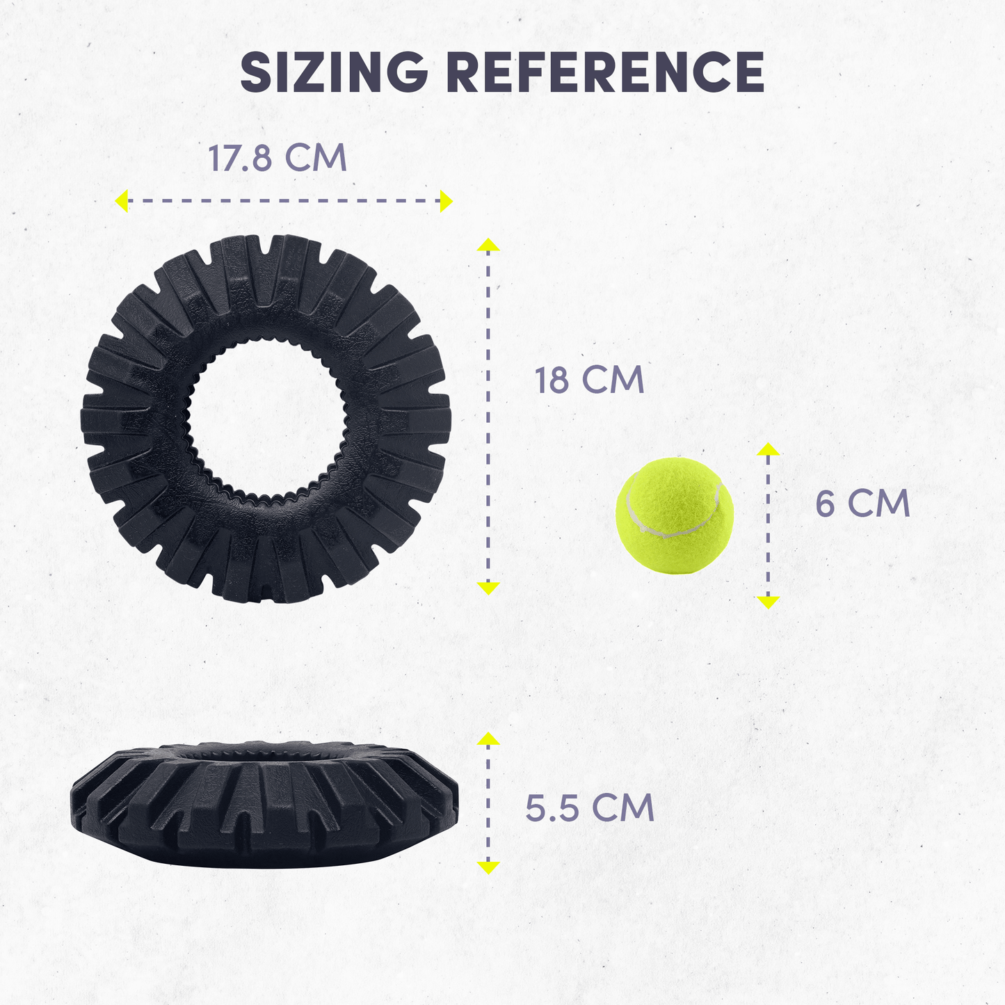 FOFOS TYRE LARGE TOY - Animeal