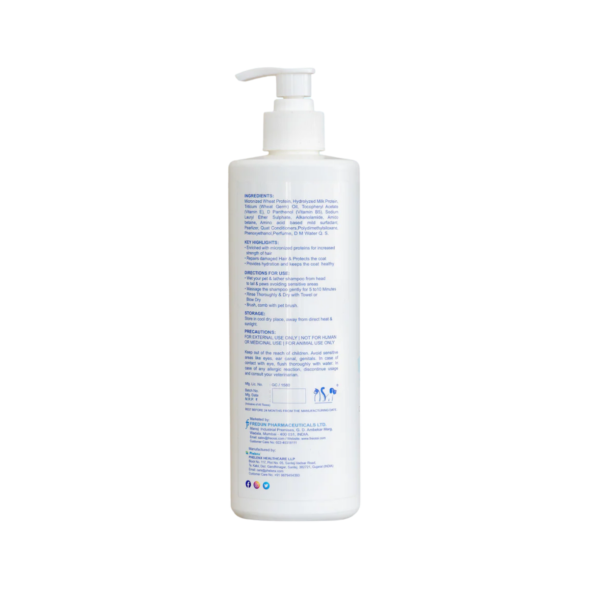 FREOSSI PROTEIN SHAMPOO [200ML] - Animeal