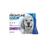 FRONTLINE PLUS (20KG-40KG) DOG SPOT ON