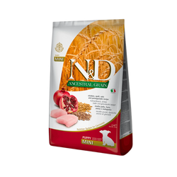 Farmina N&D Ancestral Grain Chicken and Pomegranate Puppy Mini, 2.5kg - Animeal