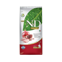 Farmina N&D Prime Chicken and Pomegranate Kitten Dry Cat Food, 300g - Animeal