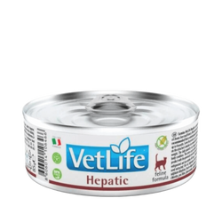 Farmina Vet Life Hepatic Wet Cat Food, 85g Can - Animeal