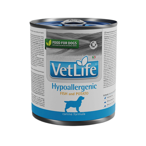 Farmina Vet Life Hypoallergenic Wet Dog Food, 300g Can - Animeal
