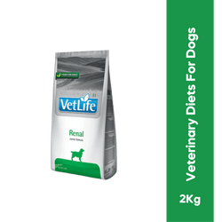 Farmina Vet Life Renal Dry Dog Food, 2kg - Animeal
