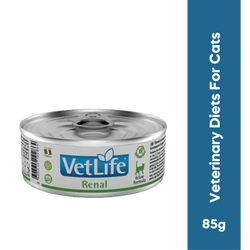 Farmina Vet Life Renal Wet Cat Food, 85g Can - Animeal