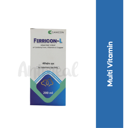Ferricon L Liquid for Dogs and Cats, 200ml - Animeal