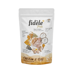 Fidele Plus Fresh Chicken and Egg Gravy Wet Dog Food, 100g - Animeal