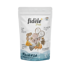 Fidele Plus Fresh Fish With Vegetables Gravy Wet Dog Food, 100g - Animeal