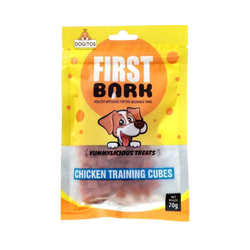First Bark Chicken Training Cubes 70g - Animeal