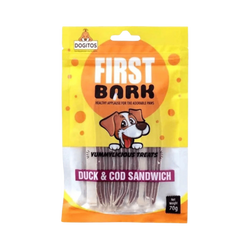 First Bark Duck & Cod Sandwich 70g - Animeal