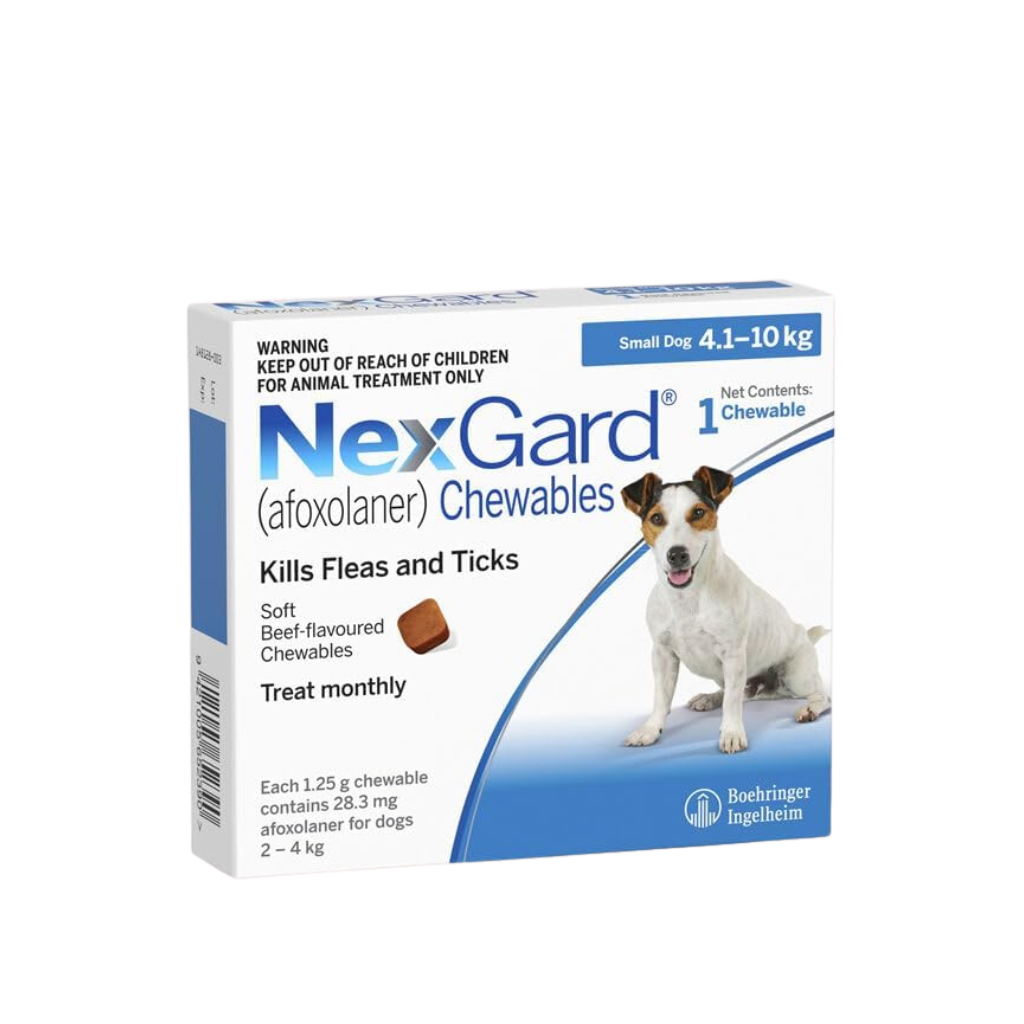 NEXGARD (4KG TO 10KG) DOG TABLET - Animeal