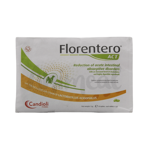 Florentero Tablet for Dogs and Cats, 10 Tablets - Animeal