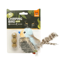 Fofos Bluebird with Catnip Ball for Cats - Animeal