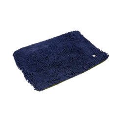 Fofos Chenille Memory Foam Mat Light Blue for Dogs and Cats, Medium - Animeal