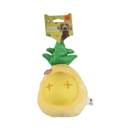 Fofos Cute Treat Toy Pineapple for Dogs - Animeal