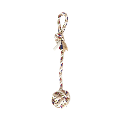 Fofos Flossy Rope Toy with Ball for Dogs - Animeal