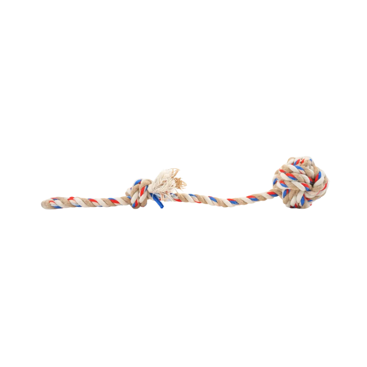 Fofos Flossy Rope Toy with Ball for Dogs - Animeal