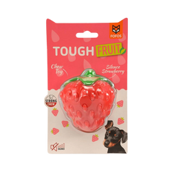 Fofos Fruity Bites Silence Strawberry Toy for Dogs and Cats - Animeal
