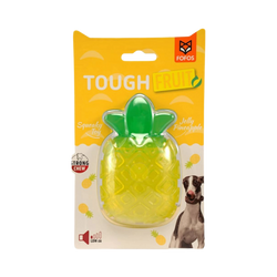 Fofos Fruity Bites Squeaky Jelly Pineapple Toy for Dogs and Cats - Animeal
