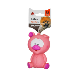 Fofos Latex BI Toy Pig for Dogs, Small - Animeal