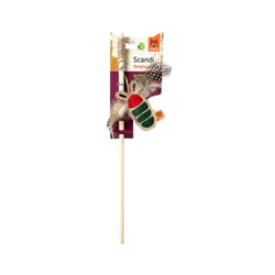 Fofos Scandi Beetle with 40cm Wooden Stick for Cats - Animeal