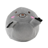 Fofos Slow Rising Animal Toy Gray for Dogs and Cats