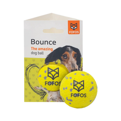 Fofos Super Bounce Ball for Dogs, Medium - Animeal
