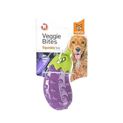 Fofos Vegi Bites Eggplant for Dogs, Large - Animeal