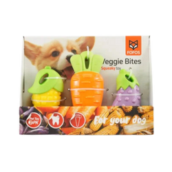 Fofos Vegi Chew Toy Set S/m for Dogs and Cats - Animeal