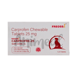 Fredunvet Freossi Carprofre 25mg Tablet for Dogs and Cats, 6 Tablets - Animeal