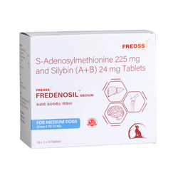 Fredunvet Freossi Fredenosil Medium Tablet for Dogs, 10 Tablets - Animeal