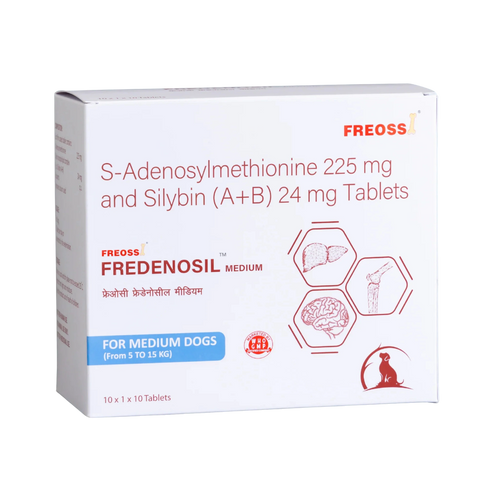 Fredunvet Freossi Fredenosil Medium Tablet for Dogs, 10 Tablets - Animeal