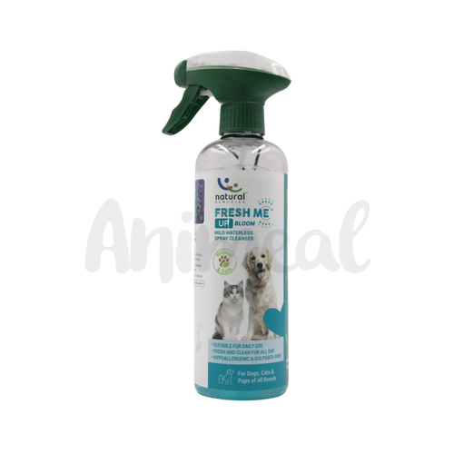 Fresh ME Up Bloom Waterless Foam for Dogs and Cats, 420ml - Animeal