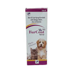 Furcoat Syrup for Dogs and Cats, 200ml - Animeal