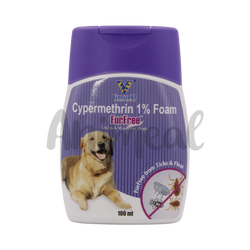 Furfree Shampoo for Dogs, 100ml - Animeal