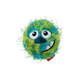GIGWI CRAZY BALL GREEN (M)