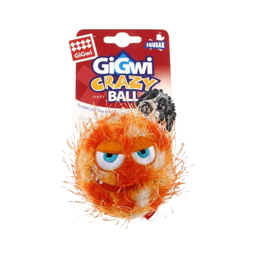 GIGWI CRAZY BALL SQUEAKER - Animeal