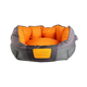 GIGWI SOFT BED CANVAS TPR GRAY & ORANGE (M)