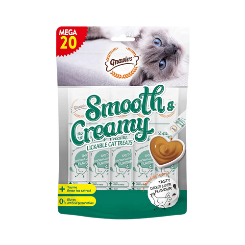 GNAWLERS CREAMY TREAT CHIC & LIV (L) - Animeal