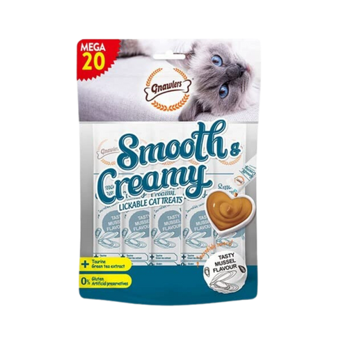 GNAWLERS CREAMY TREAT MUSSEL (L) - Animeal