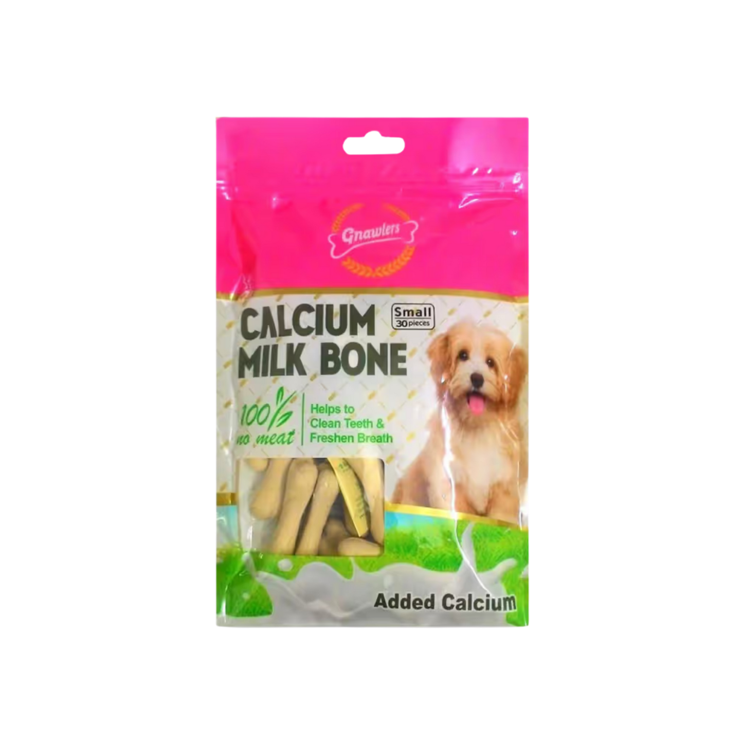 GNAWLERS SMALL CALCIUM MILK BONE (S) - Animeal