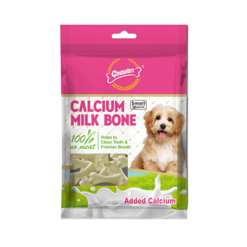 GNAWLERS SMALL CALCIUM MILK BONE (XL) - Animeal