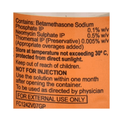 GSK Betnesol-n Eye/Ear Drops for Dogs and Cats, 5ml - Animeal